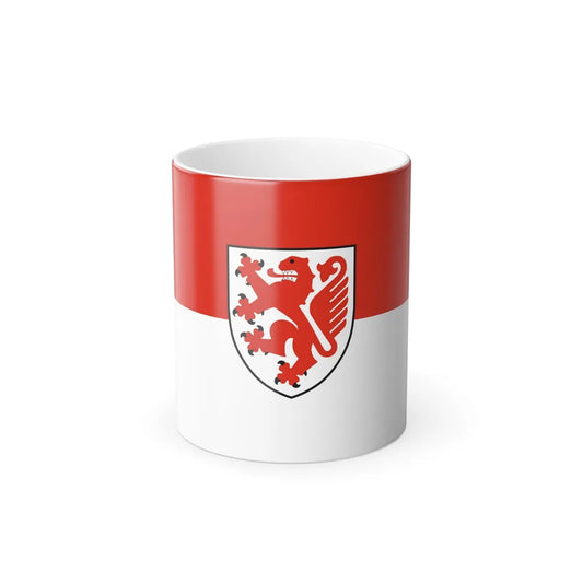 Flag of Braunschweig Germany - Color Changing Coffee Mug-11oz-Go Mug Yourself