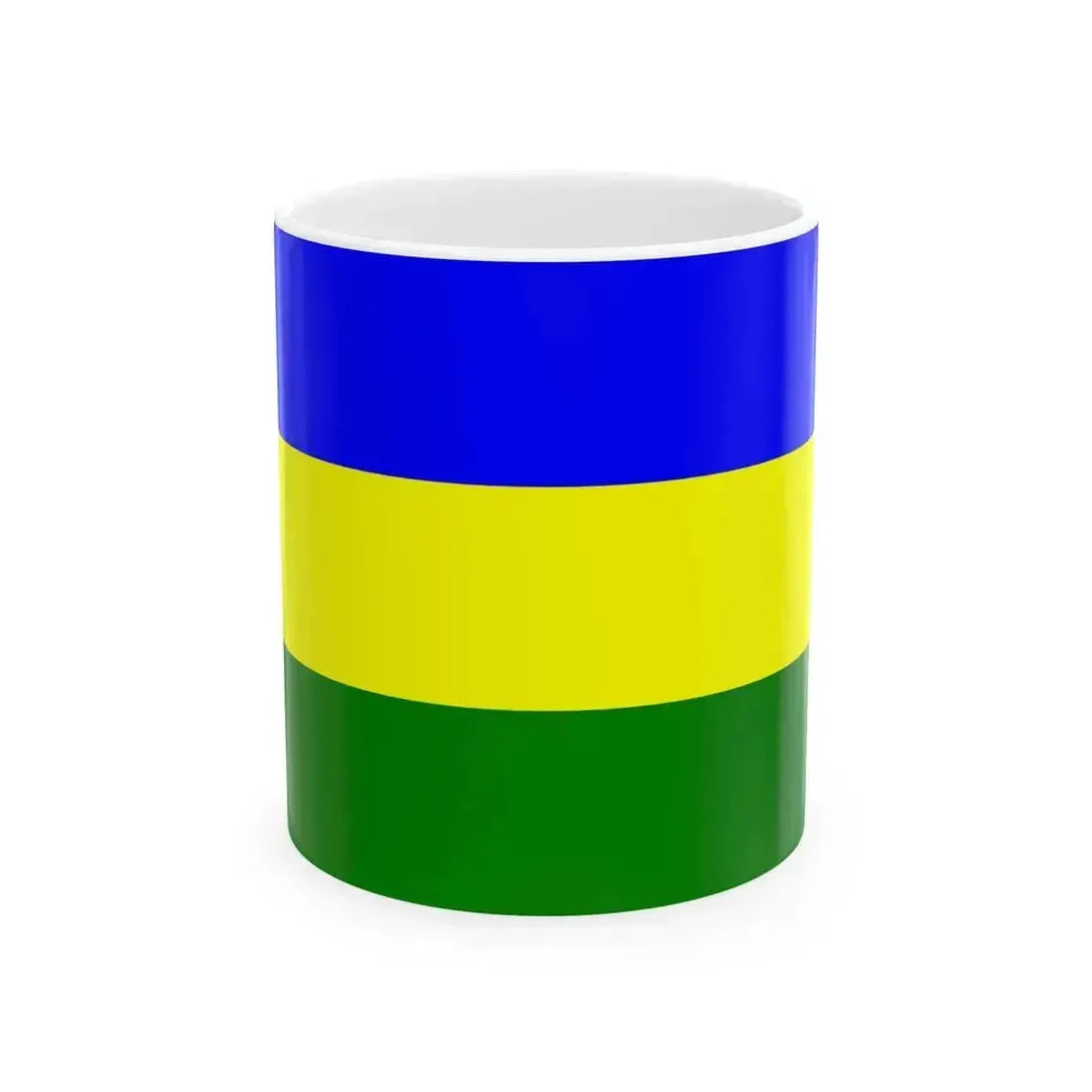 Flag of Bray-Dunes (France) White Coffee Mug 11oz - Go Mug Yourself