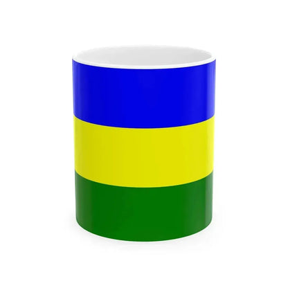 Flag of Bray-Dunes (France) White Coffee Mug 11oz - Go Mug Yourself