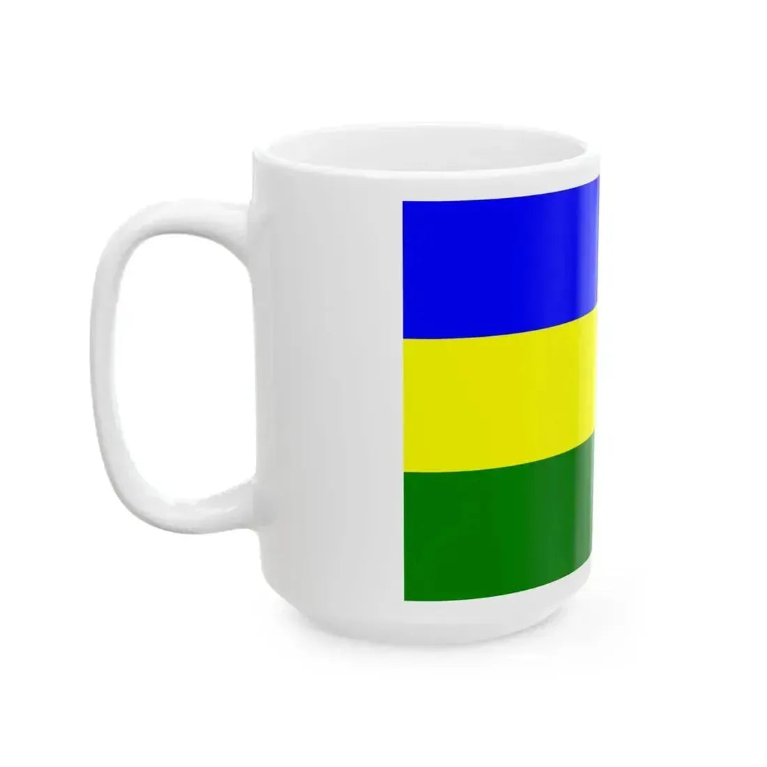 Flag of Bray-Dunes (France) White Coffee Mug - Go Mug Yourself