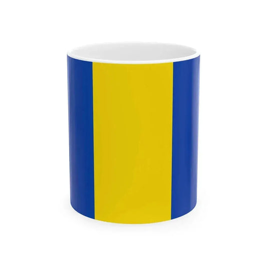 Flag of Brecht (Belgium) White Coffee Mug 11oz - Go Mug Yourself