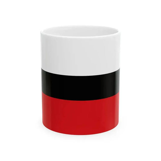 Flag of Bredene (Belgium) White Coffee Mug 11oz - Go Mug Yourself