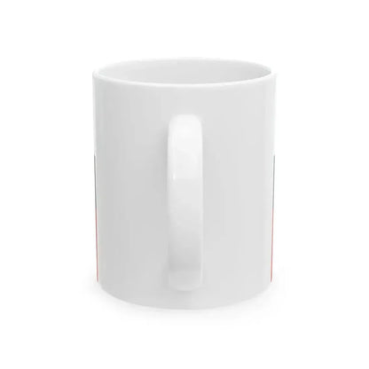 Flag of Bredene (Belgium) White Coffee Mug - Go Mug Yourself