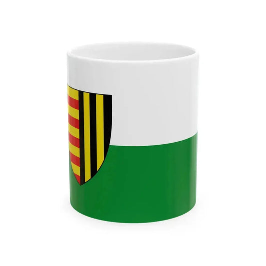 Flag of Bree (Belgium) White Coffee Mug 11oz - Go Mug Yourself