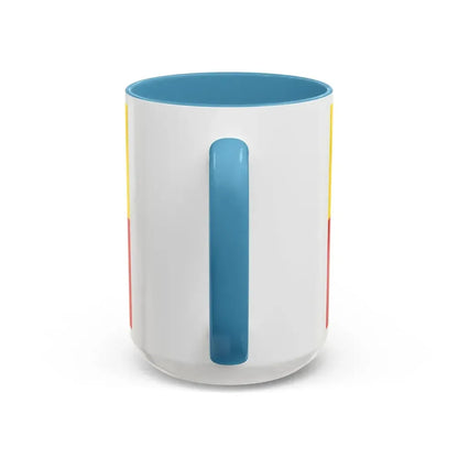Flag of Breisgau Hochschwarzwald Germany - Accent Coffee Mug - Go Mug Yourself