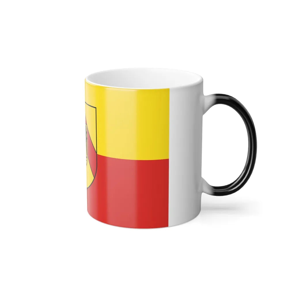 Flag of Breisgau Hochschwarzwald Germany - Color Changing Coffee Mug-Go Mug Yourself