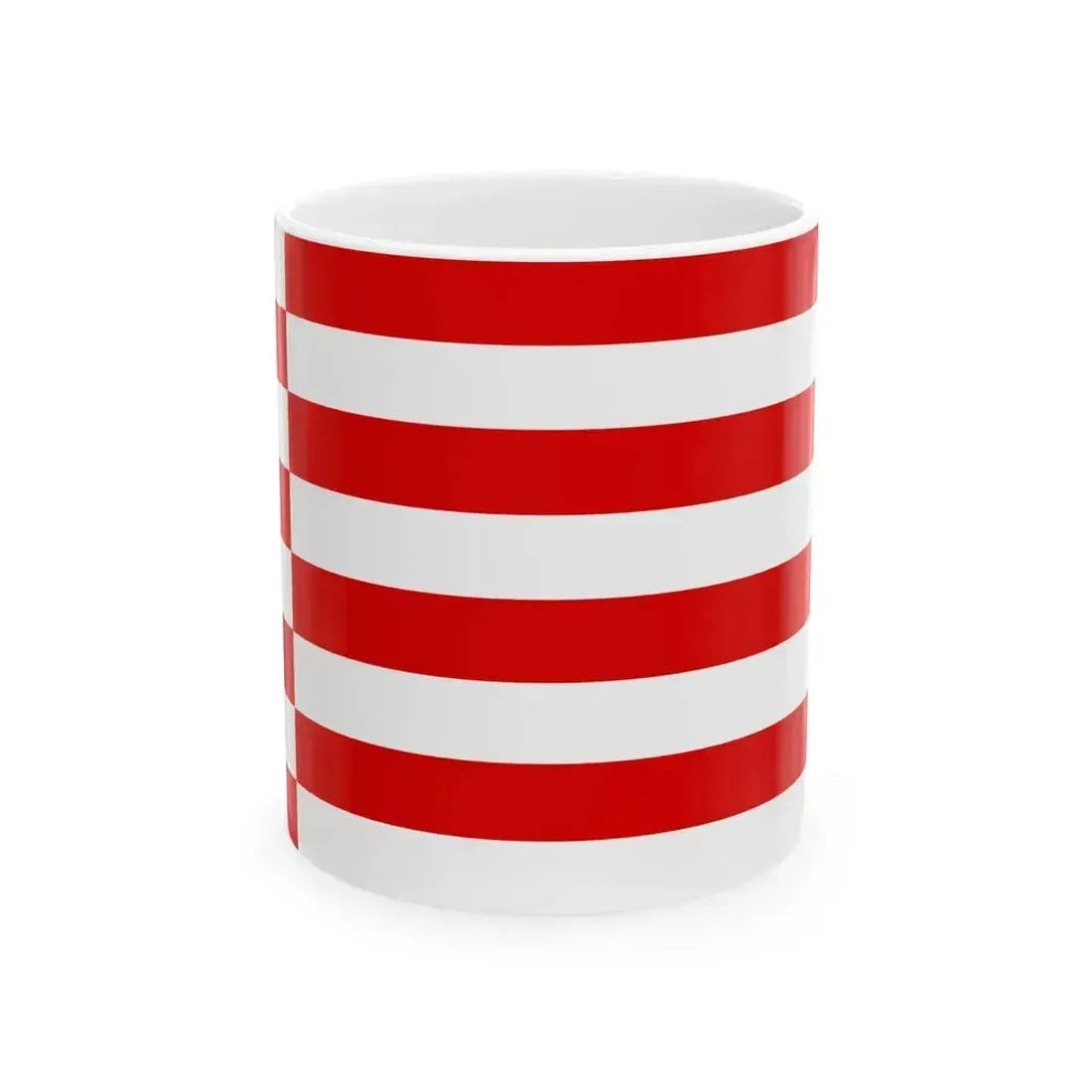 Flag of Bremen (Germany) White Coffee Mug 11oz - Go Mug Yourself