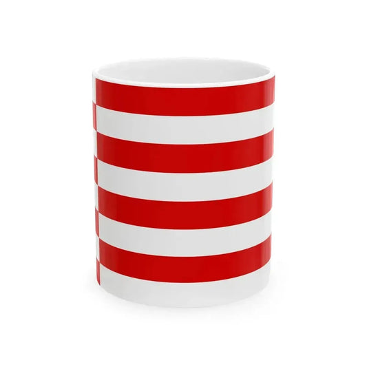 Flag of Bremen (Germany) White Coffee Mug 11oz - Go Mug Yourself