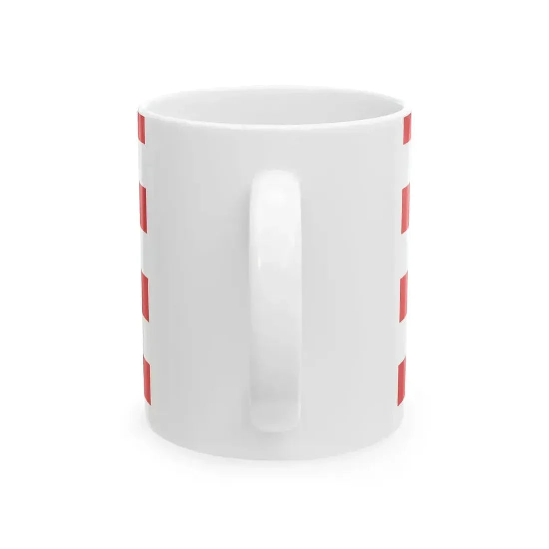 Flag of Bremen middle arms (Germany) White Coffee Mug - Go Mug Yourself
