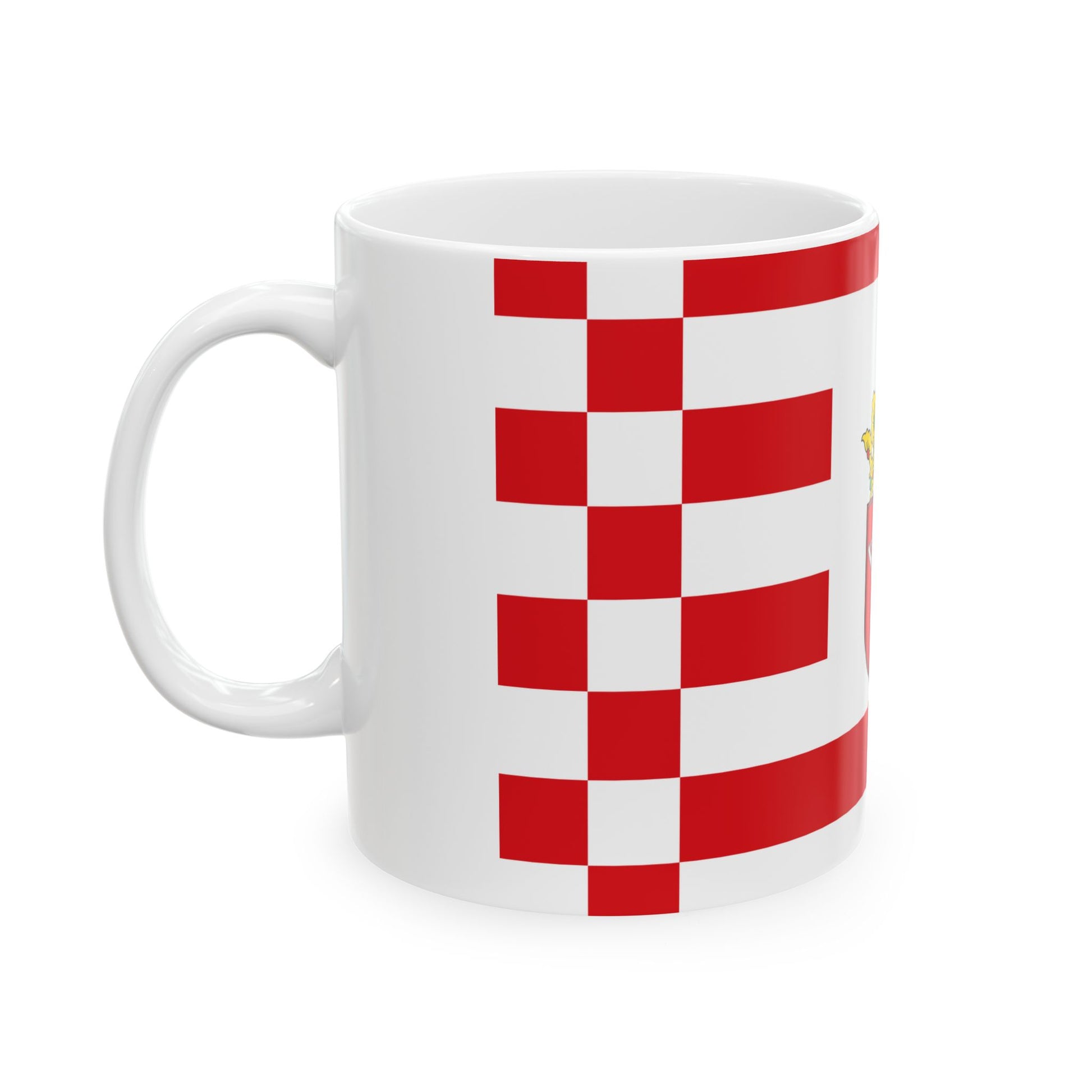 Flag of Bremen middle arms (Germany) White Coffee Mug-Go Mug Yourself