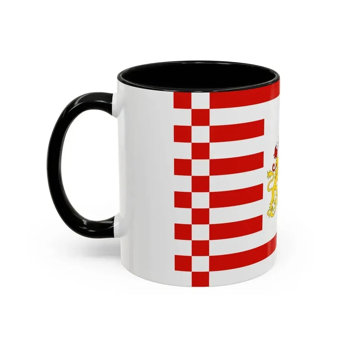 Flag of Bremen with flag arms Germany - Accent Coffee Mug - Go Mug Yourself