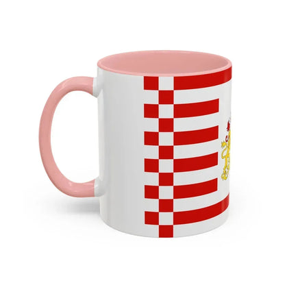 Flag of Bremen with flag arms Germany - Accent Coffee Mug - Go Mug Yourself
