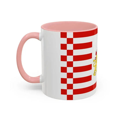 Flag of Bremen with flag arms Germany - Accent Coffee Mug - Go Mug Yourself