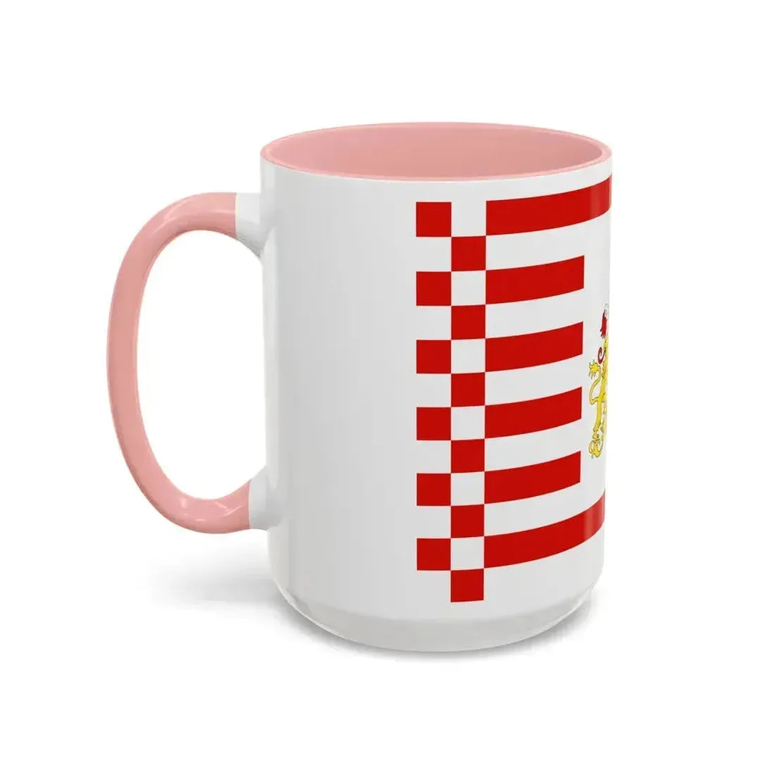 Flag of Bremen with flag arms Germany - Accent Coffee Mug - Go Mug Yourself