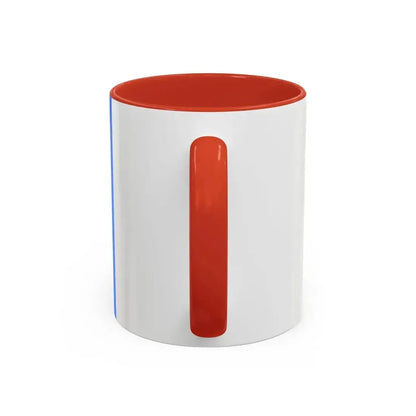 Flag of Brescia Italy - Accent Coffee Mug - Go Mug Yourself
