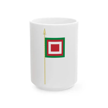 Flag of Brescia Revolutionary Complete (Italy) White Coffee Mug 15oz - Go Mug Yourself