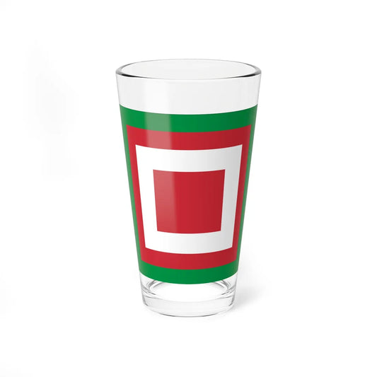 Flag of Brescia Revolutionary (Italy) Pint Glass 16oz 16oz - Go Mug Yourself