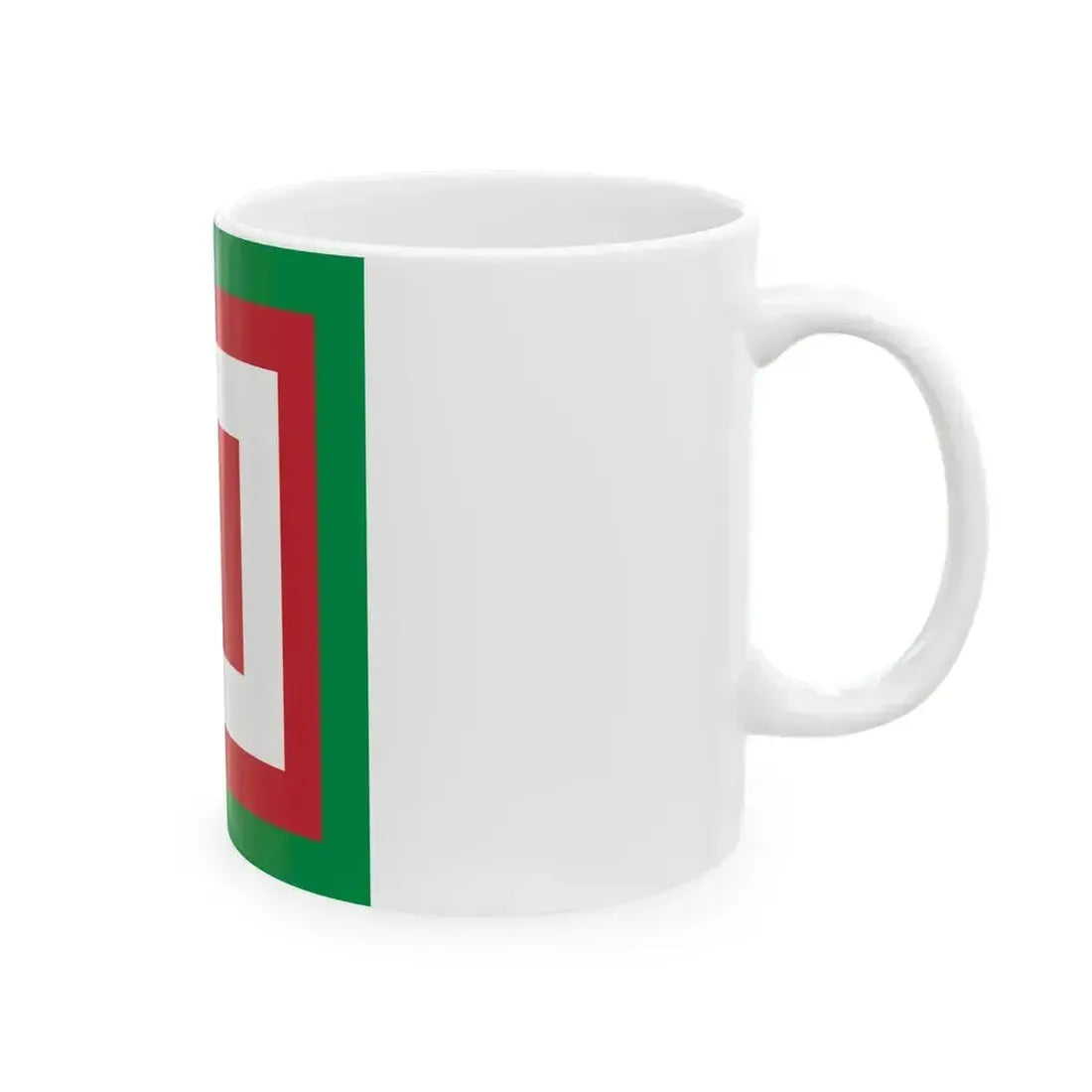 Flag of Brescia Revolutionary (Italy) White Coffee Mug - Go Mug Yourself