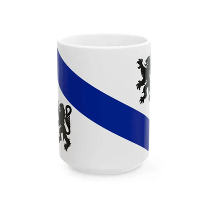Flag of Bresse (France) White Coffee Mug 15oz - Go Mug Yourself
