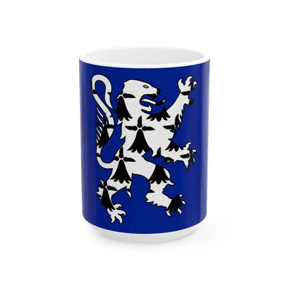 Flag of Bresse variant (France) White Coffee Mug 15oz - Go Mug Yourself