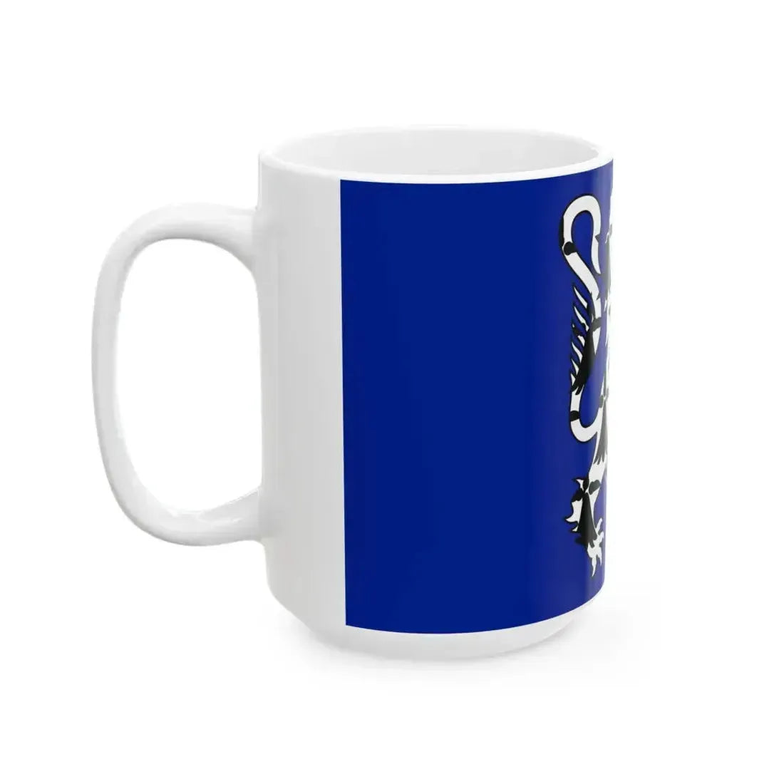 Flag of Bresse variant (France) White Coffee Mug - Go Mug Yourself