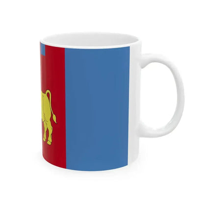 Flag of Brest Voblast Belarus (Belarus) White Coffee Mug - Go Mug Yourself