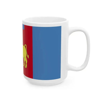 Flag of Brest Voblast Belarus (Belarus) White Coffee Mug - Go Mug Yourself