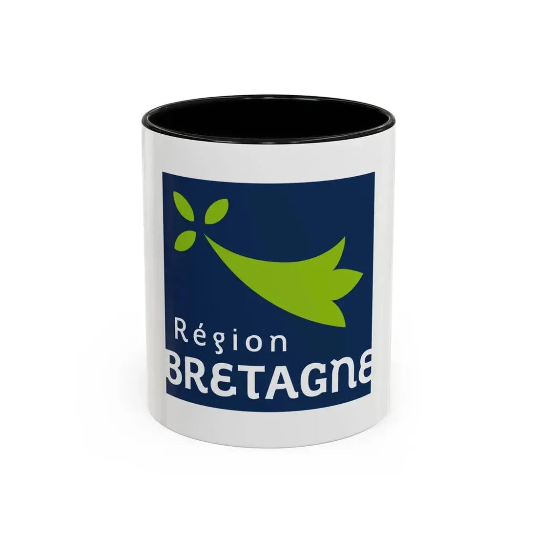 Flag of Bretagne France 2 - Accent Coffee Mug 11oz Black - Go Mug Yourself