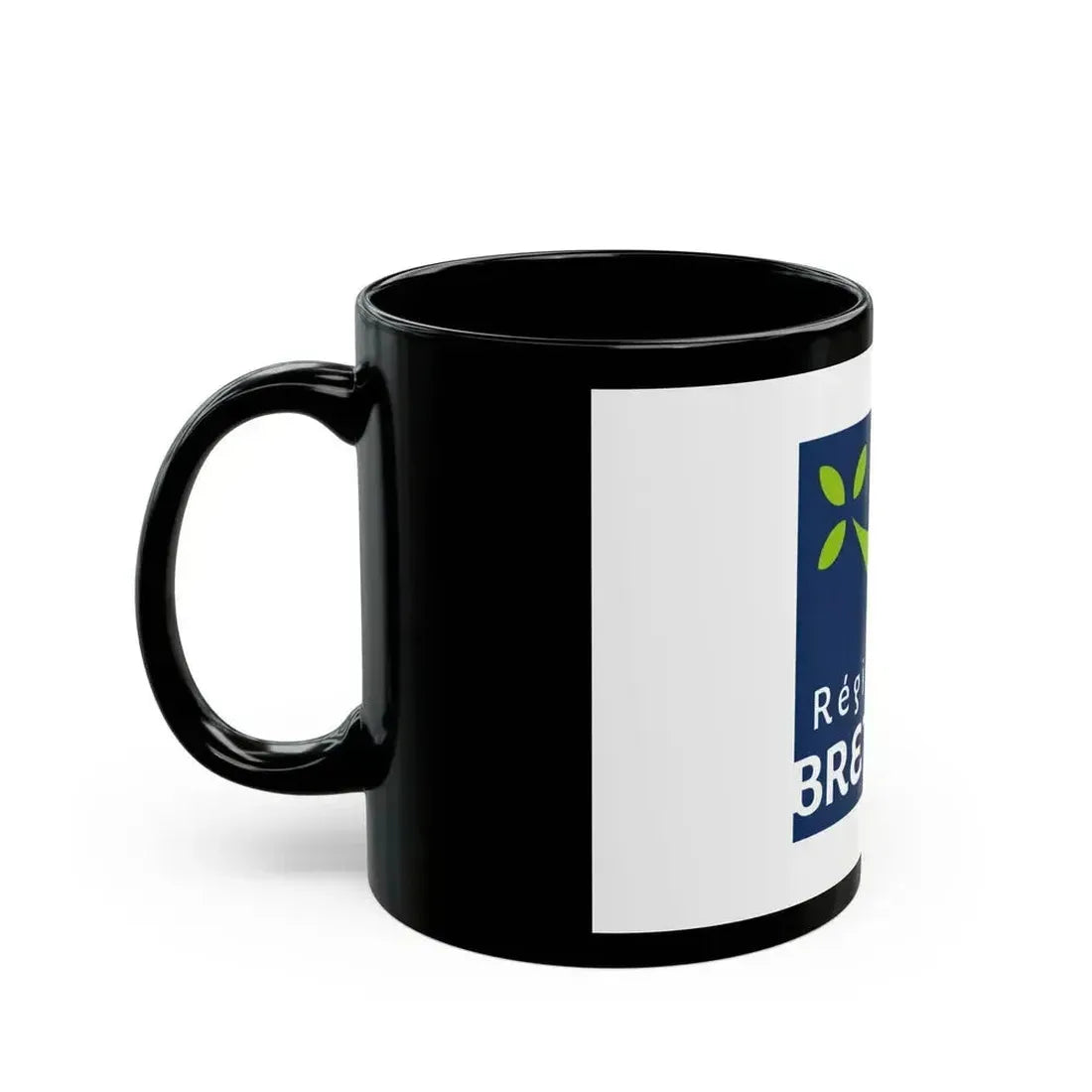 Flag of Bretagne France 2 - Black Coffee Mug - Go Mug Yourself