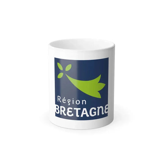 Flag of Bretagne France 2 - Color Changing Coffee Mug 11oz - Go Mug Yourself