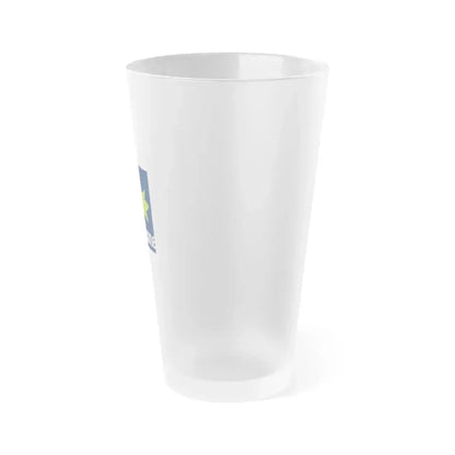 Flag of Bretagne France 2 - Frosted Pint Glass 16oz - Go Mug Yourself