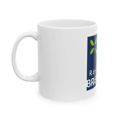 Flag of Bretagne France 2 - White Coffee Mug-Go Mug Yourself