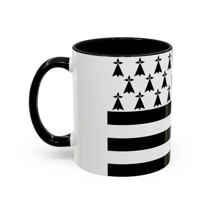 Flag of Bretagne France - Accent Coffee Mug - Go Mug Yourself
