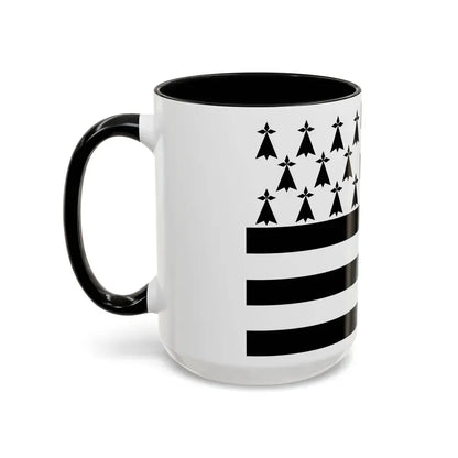 Flag of Bretagne France - Accent Coffee Mug - Go Mug Yourself
