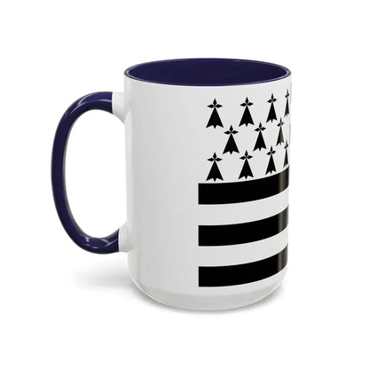 Flag of Bretagne France - Accent Coffee Mug - Go Mug Yourself