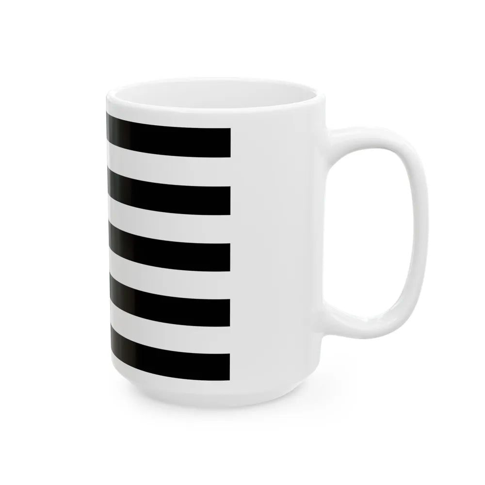 Flag of Bretagne France - White Coffee Mug-Go Mug Yourself