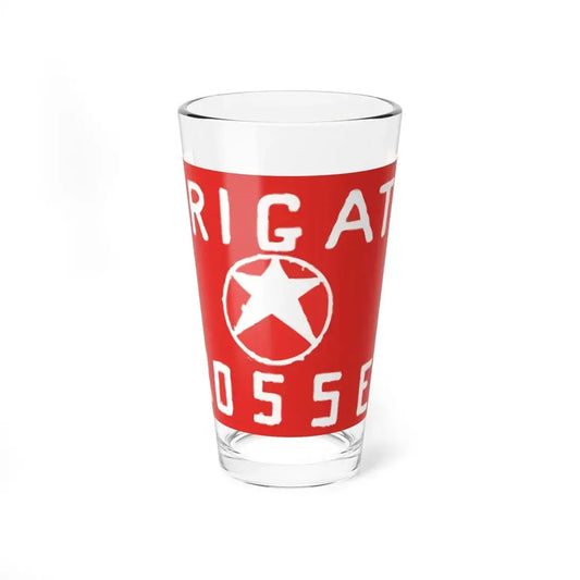 Flag of Brigate Rosse (Italy) Pint Glass 16oz 16oz - Go Mug Yourself