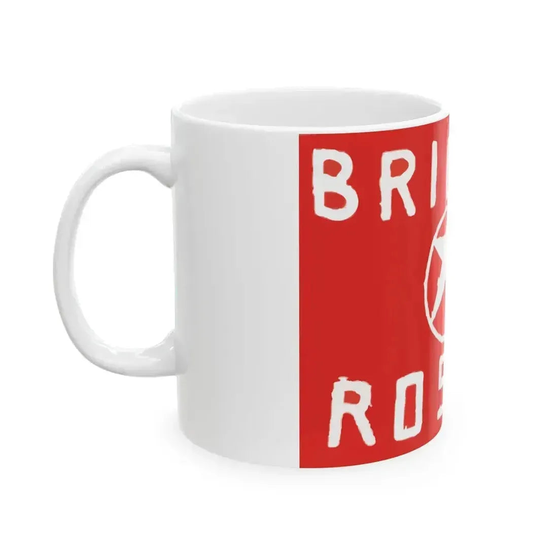 Flag of Brigate Rosse (Italy) White Coffee Mug - Go Mug Yourself