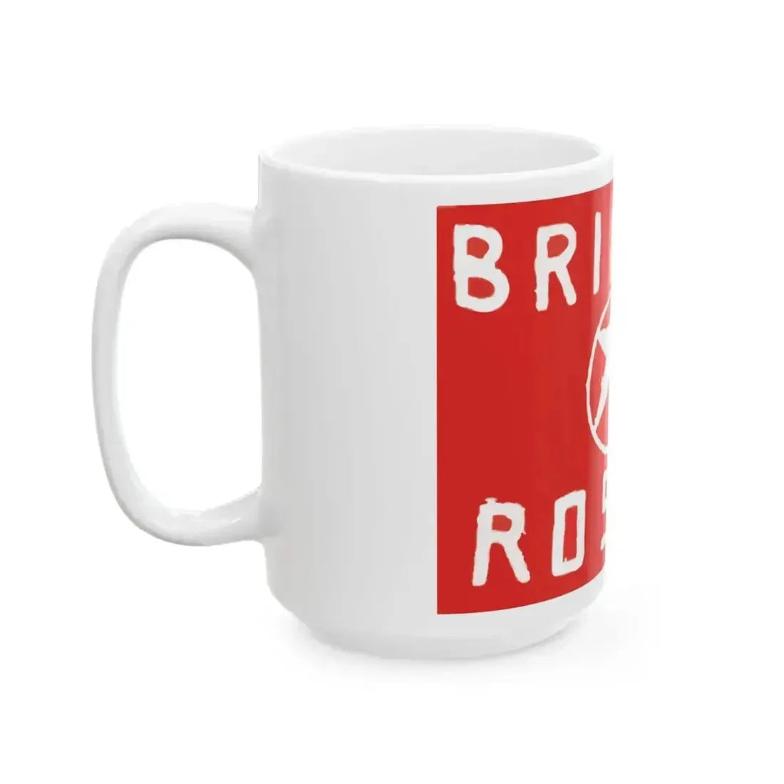 Flag of Brigate Rosse (Italy) White Coffee Mug - Go Mug Yourself