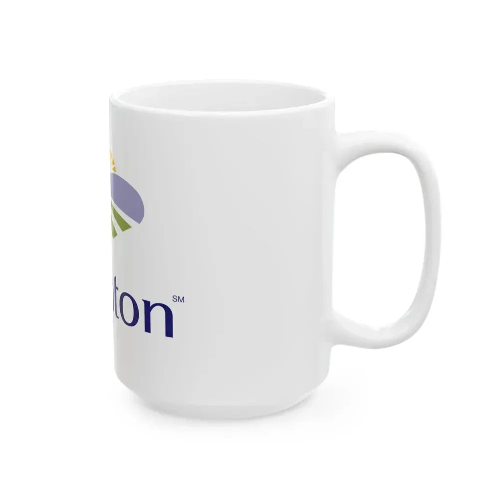 Flag of Brighton Colorado (United States) White Coffee Mug - Go Mug Yourself