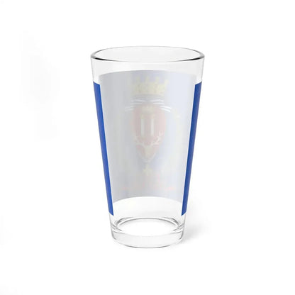 Flag of Brindisi (Italy) Pint Glass 16oz - Go Mug Yourself