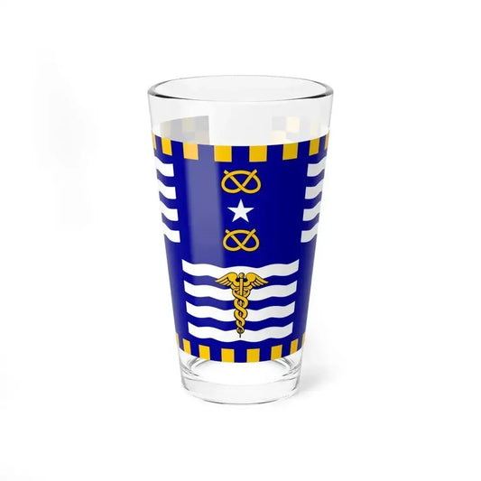 Flag of Brisbane (Australia) Pint Glass 16oz 16oz - Go Mug Yourself