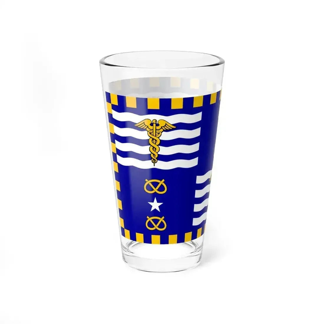 Flag of Brisbane (Australia) Pint Glass 16oz - Go Mug Yourself