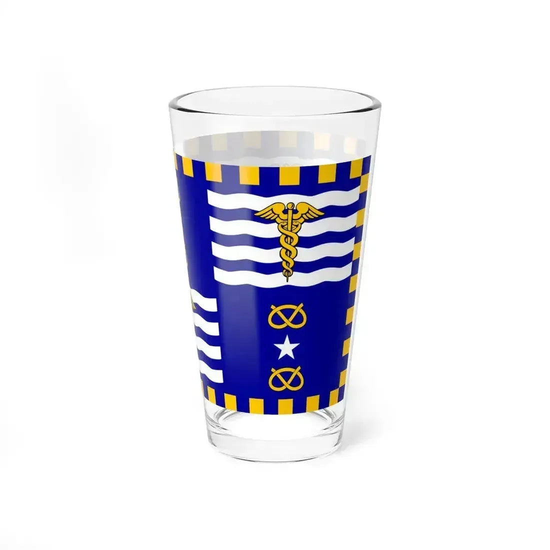 Flag of Brisbane (Australia) Pint Glass 16oz - Go Mug Yourself