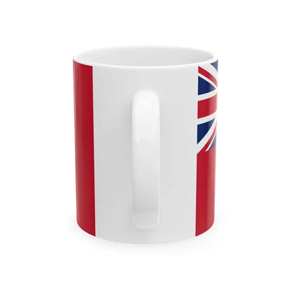Flag of British Bombay (India) White Coffee Mug - Go Mug Yourself