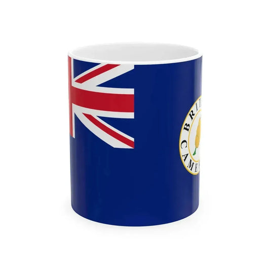 Flag of British Cameroon (Cameroon) White Coffee Mug 11oz - Go Mug Yourself