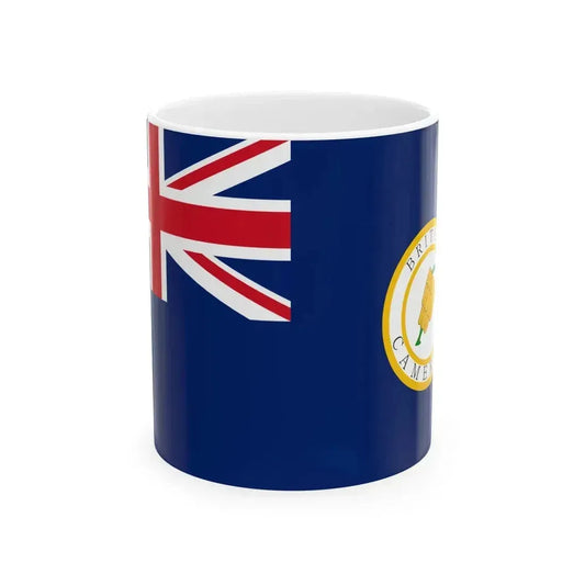 Flag of British Cameroons (Cameroon) White Coffee Mug 11oz - Go Mug Yourself