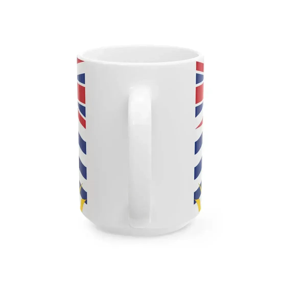Flag of British Columbia 02 (Canada) White Coffee Mug - Go Mug Yourself