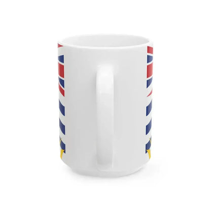 Flag of British Columbia 02 (Canada) White Coffee Mug - Go Mug Yourself