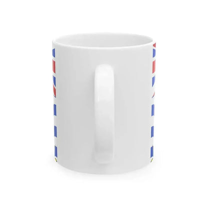 Flag of British Columbia 3-2 (Canada) White Coffee Mug - Go Mug Yourself